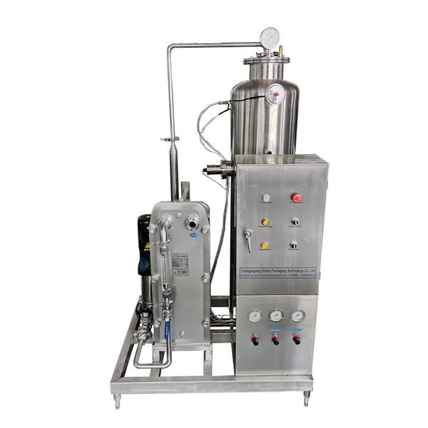 Small Automatic Single Tank Mixer Carbonated Drink co2 Mixing Machine