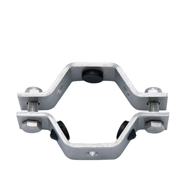 Suporte de tubo redondo de encaixe de aço inoxidável sanitário